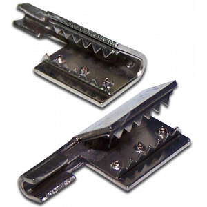 Earthing clamp for LSA module